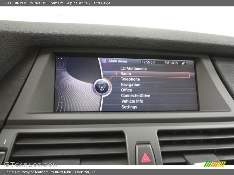 Alpine White / Sand Beige 2013 BMW X5 xDrive 35i Premium