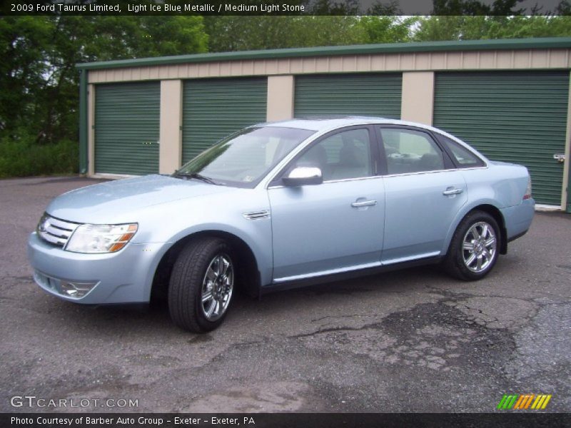 Light Ice Blue Metallic / Medium Light Stone 2009 Ford Taurus Limited
