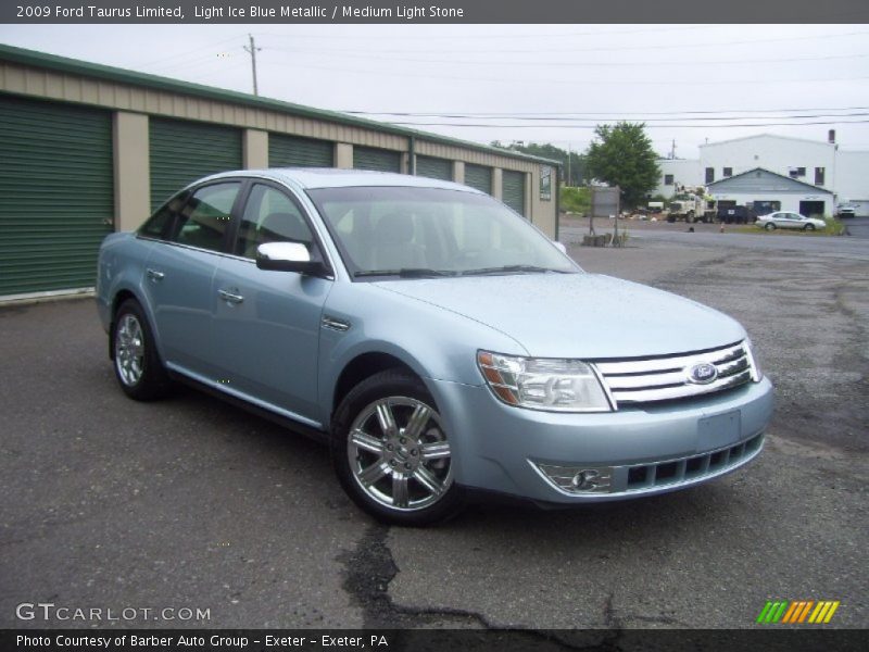 Light Ice Blue Metallic / Medium Light Stone 2009 Ford Taurus Limited