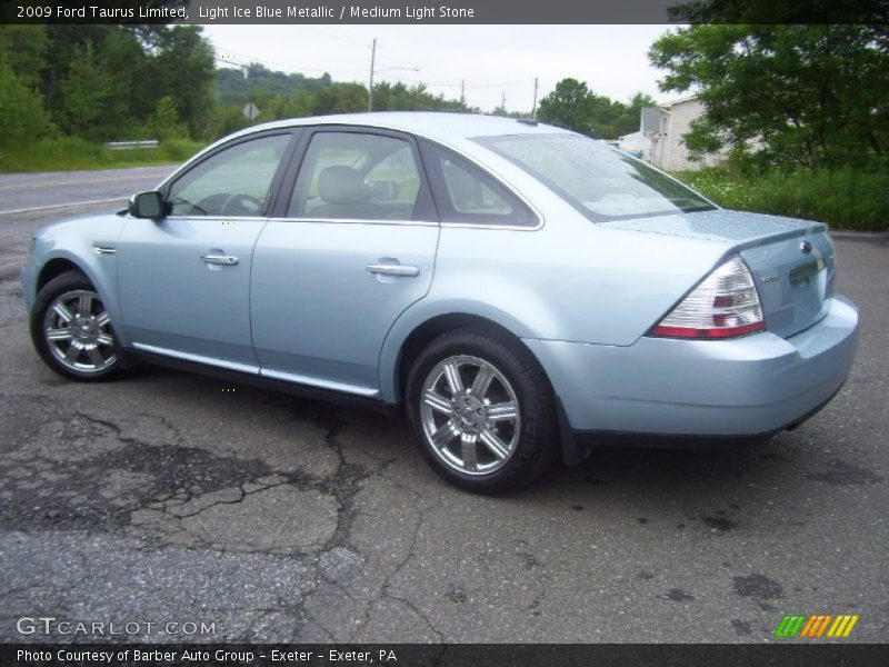 Light Ice Blue Metallic / Medium Light Stone 2009 Ford Taurus Limited