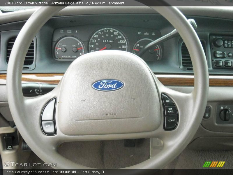 Arizona Beige Metallic / Medium Parchment 2001 Ford Crown Victoria