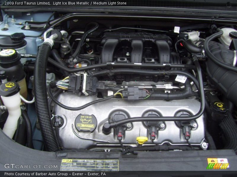 Light Ice Blue Metallic / Medium Light Stone 2009 Ford Taurus Limited