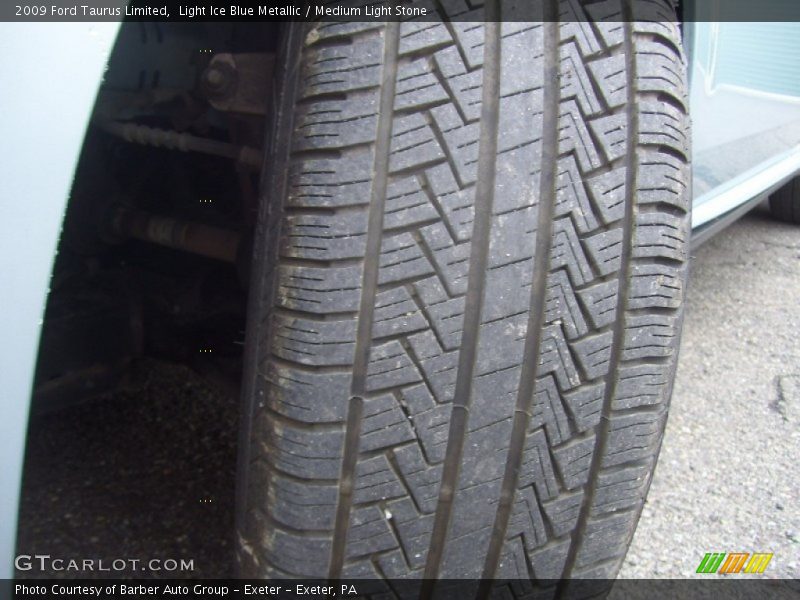 Light Ice Blue Metallic / Medium Light Stone 2009 Ford Taurus Limited