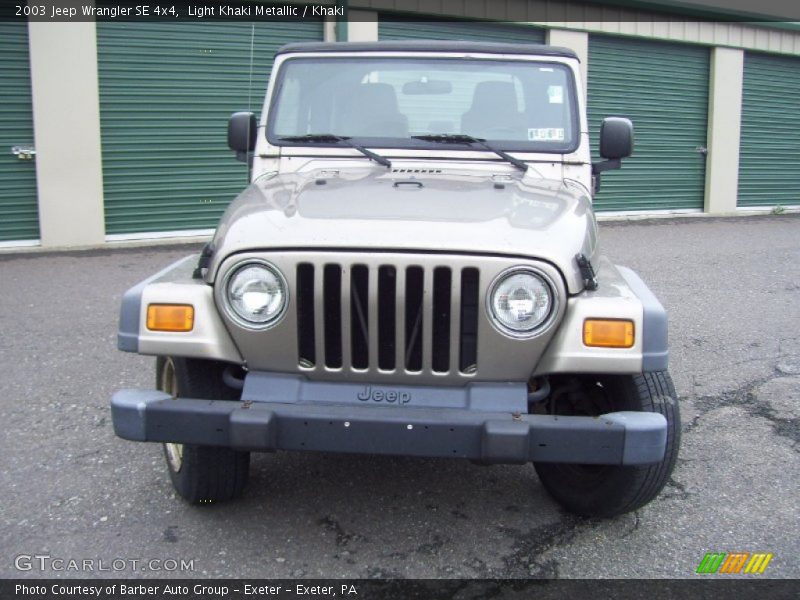 Light Khaki Metallic / Khaki 2003 Jeep Wrangler SE 4x4