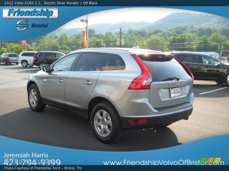 Electric Silver Metallic / Off Black 2012 Volvo XC60 3.2
