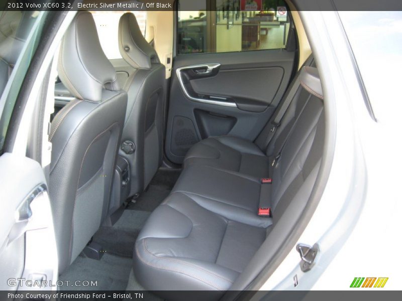 Electric Silver Metallic / Off Black 2012 Volvo XC60 3.2