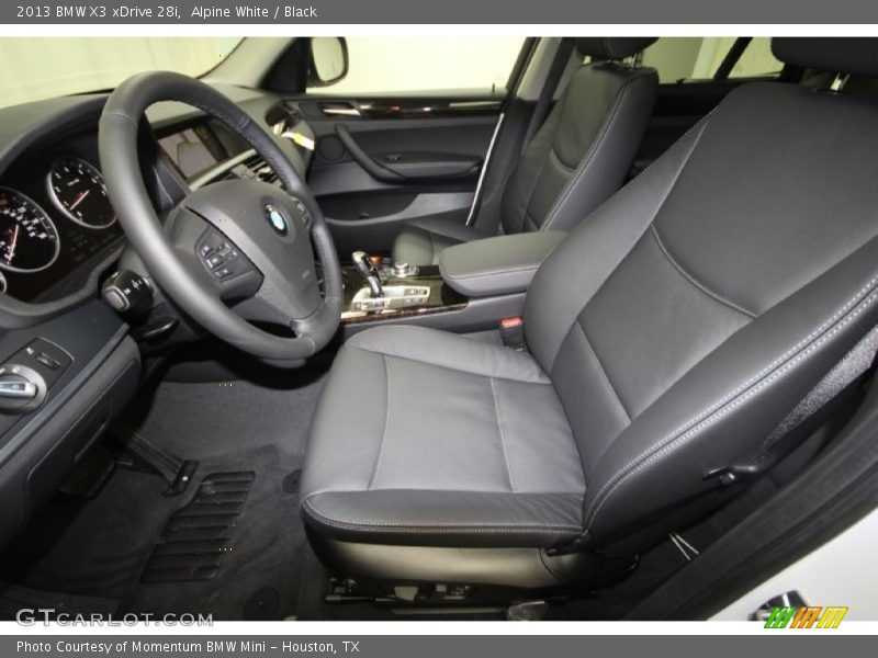 Alpine White / Black 2013 BMW X3 xDrive 28i