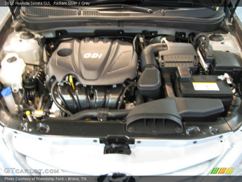 Radiant Silver / Gray 2012 Hyundai Sonata GLS