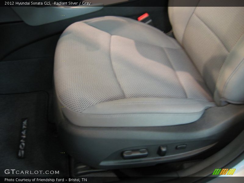 Radiant Silver / Gray 2012 Hyundai Sonata GLS