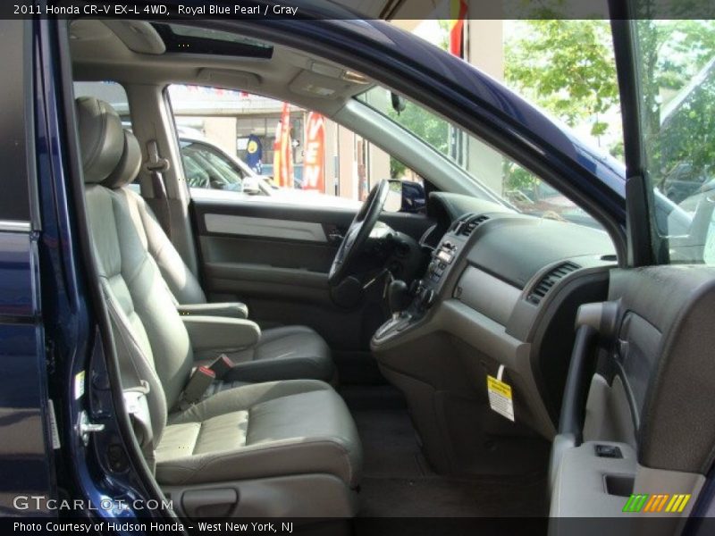 Royal Blue Pearl / Gray 2011 Honda CR-V EX-L 4WD