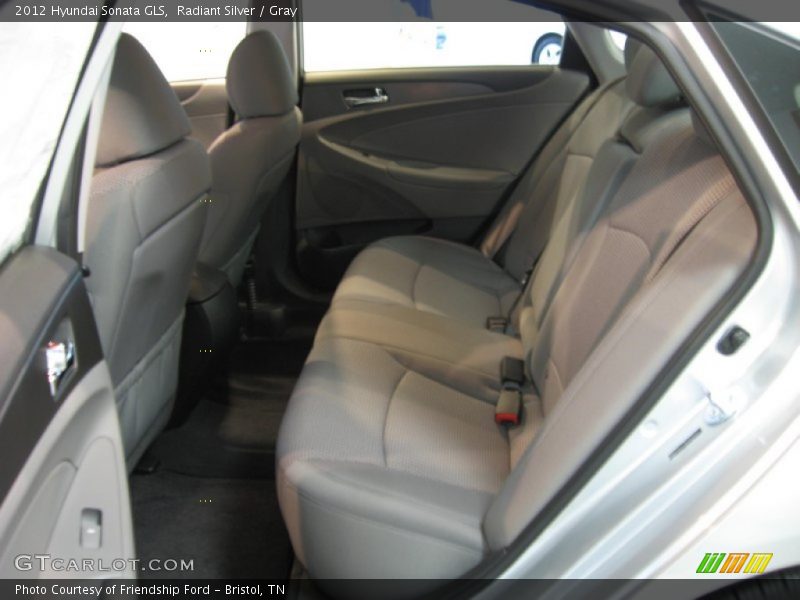 Radiant Silver / Gray 2012 Hyundai Sonata GLS