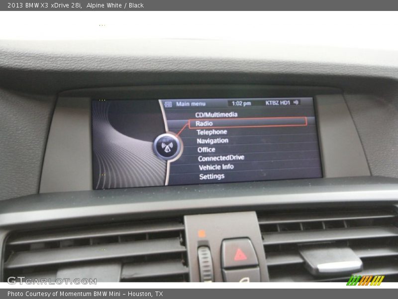 Alpine White / Black 2013 BMW X3 xDrive 28i