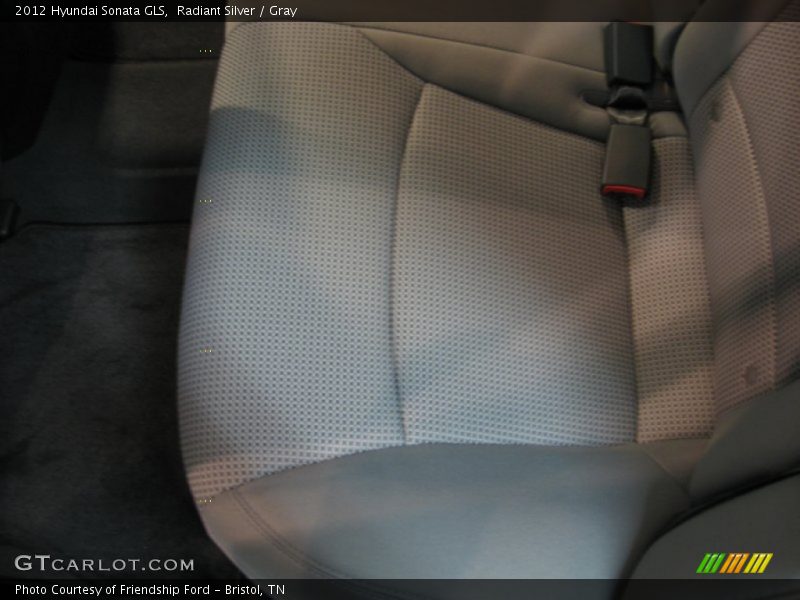 Radiant Silver / Gray 2012 Hyundai Sonata GLS