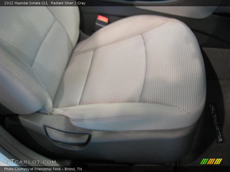 Radiant Silver / Gray 2012 Hyundai Sonata GLS