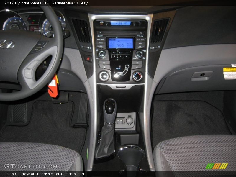 Radiant Silver / Gray 2012 Hyundai Sonata GLS