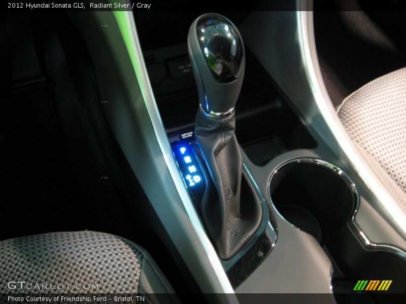 Radiant Silver / Gray 2012 Hyundai Sonata GLS