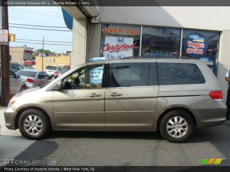 Mocha Metallic / Ivory 2008 Honda Odyssey EX-L