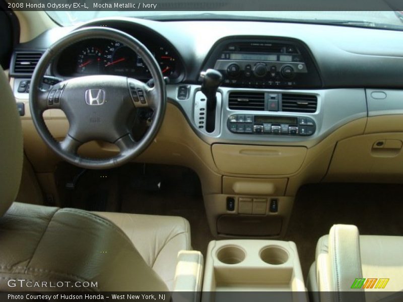 Mocha Metallic / Ivory 2008 Honda Odyssey EX-L