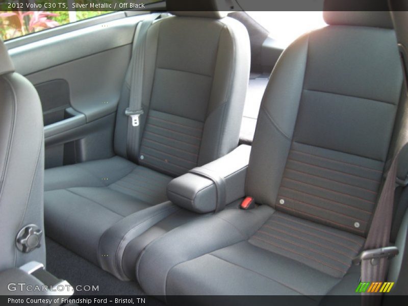 Rear Seat of 2012 C30 T5