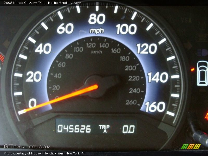 Mocha Metallic / Ivory 2008 Honda Odyssey EX-L