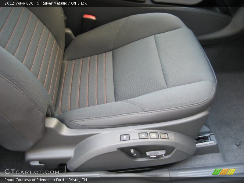 Front Seat of 2012 C30 T5