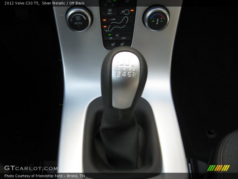  2012 C30 T5 6 Speed Manual Shifter