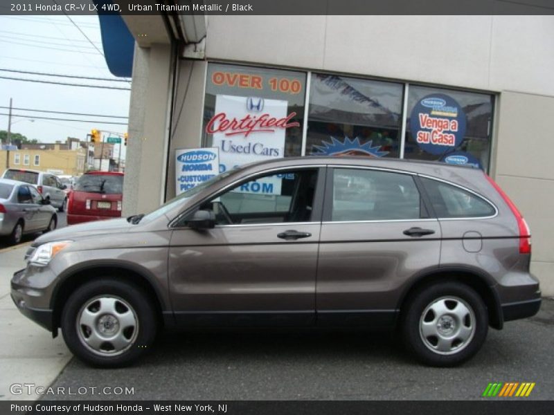Urban Titanium Metallic / Black 2011 Honda CR-V LX 4WD