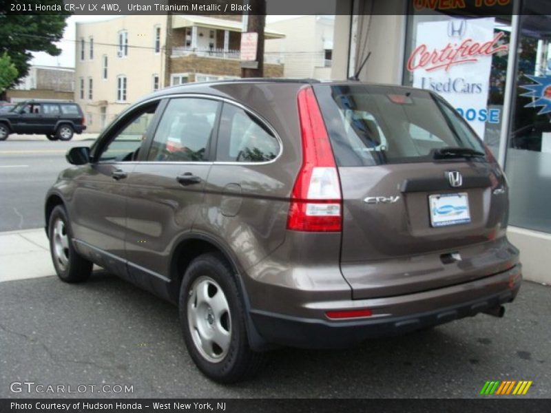 Urban Titanium Metallic / Black 2011 Honda CR-V LX 4WD