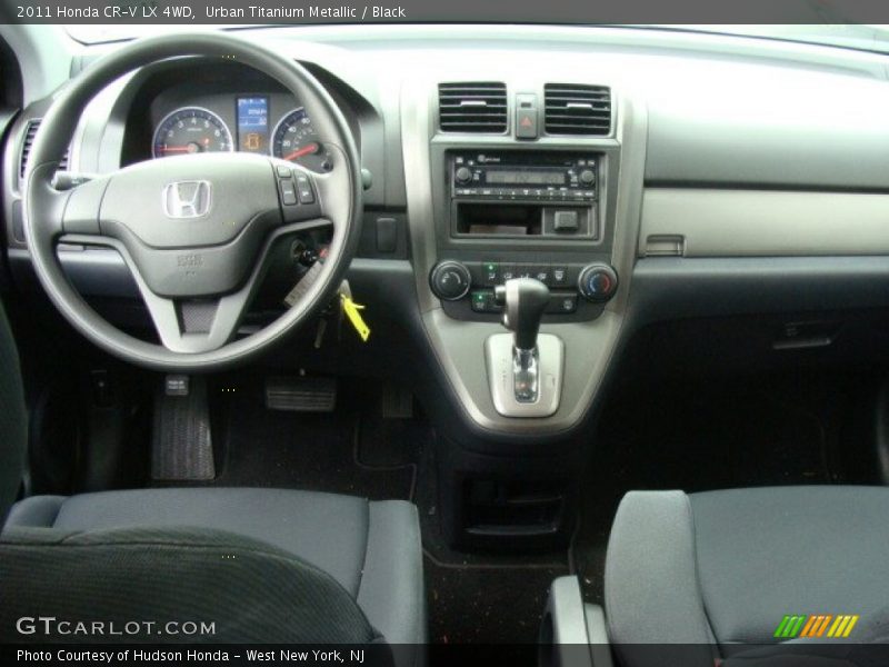 Urban Titanium Metallic / Black 2011 Honda CR-V LX 4WD