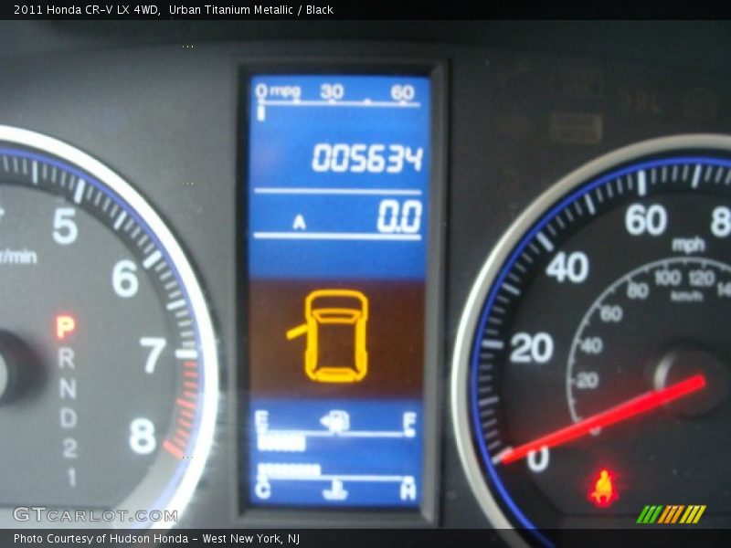 Urban Titanium Metallic / Black 2011 Honda CR-V LX 4WD