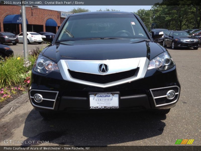 Crystal Black Pearl / Ebony 2011 Acura RDX SH-AWD
