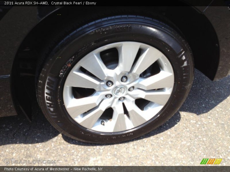 Crystal Black Pearl / Ebony 2011 Acura RDX SH-AWD