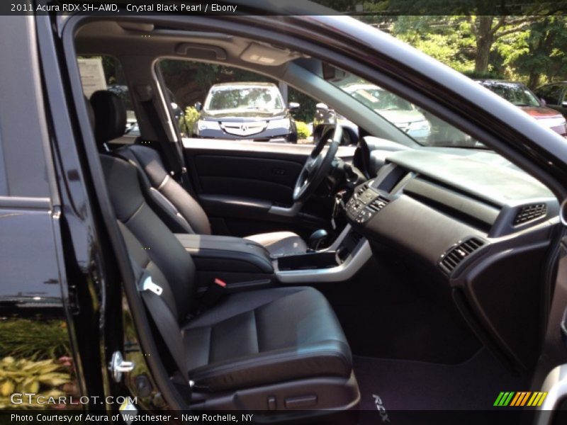 Crystal Black Pearl / Ebony 2011 Acura RDX SH-AWD