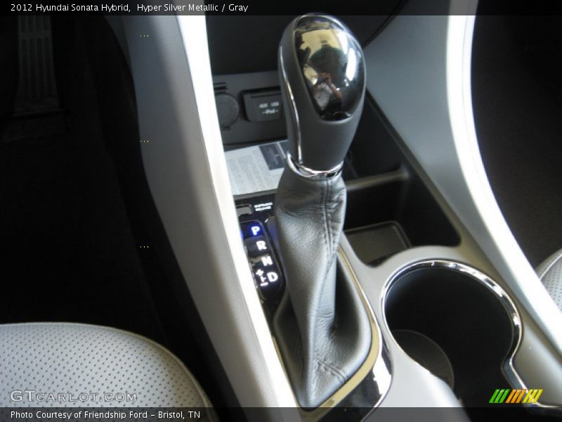 Hyper Silver Metallic / Gray 2012 Hyundai Sonata Hybrid
