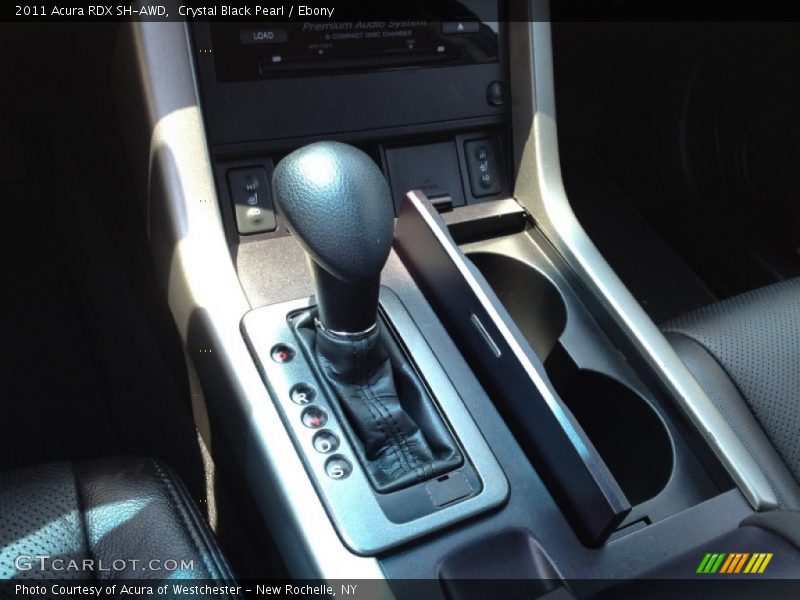 Crystal Black Pearl / Ebony 2011 Acura RDX SH-AWD