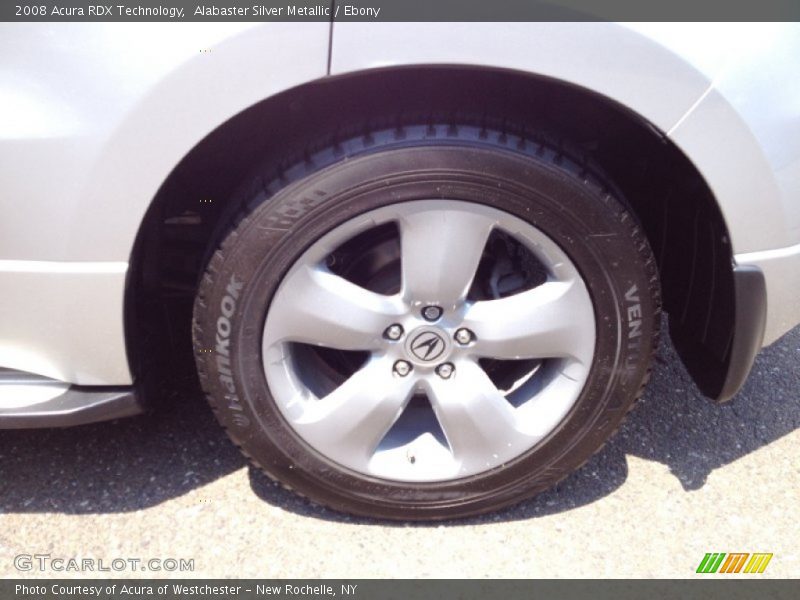 Alabaster Silver Metallic / Ebony 2008 Acura RDX Technology