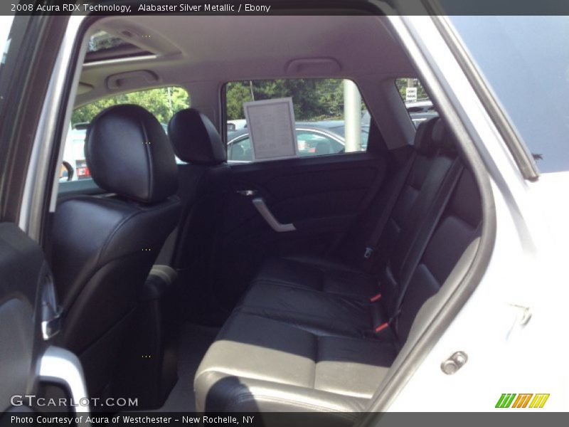 Alabaster Silver Metallic / Ebony 2008 Acura RDX Technology