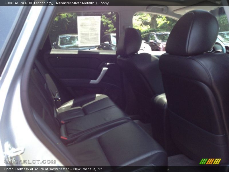 Alabaster Silver Metallic / Ebony 2008 Acura RDX Technology