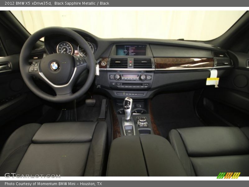 Black Sapphire Metallic / Black 2012 BMW X5 xDrive35d