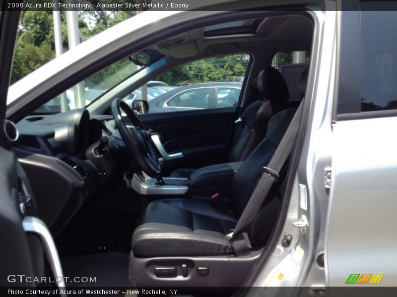 Alabaster Silver Metallic / Ebony 2008 Acura RDX Technology
