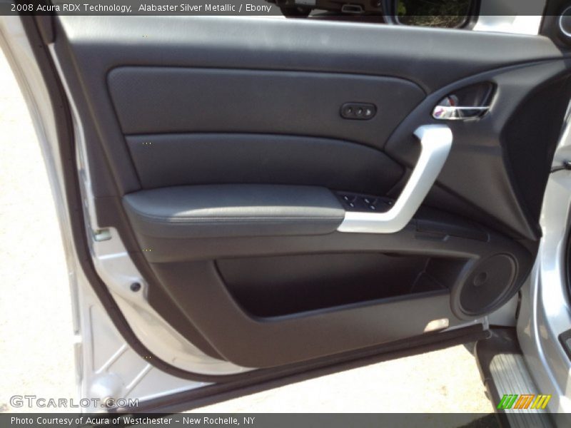 Alabaster Silver Metallic / Ebony 2008 Acura RDX Technology