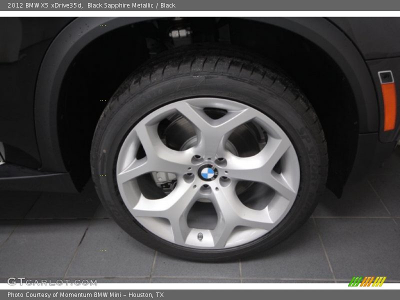 Black Sapphire Metallic / Black 2012 BMW X5 xDrive35d