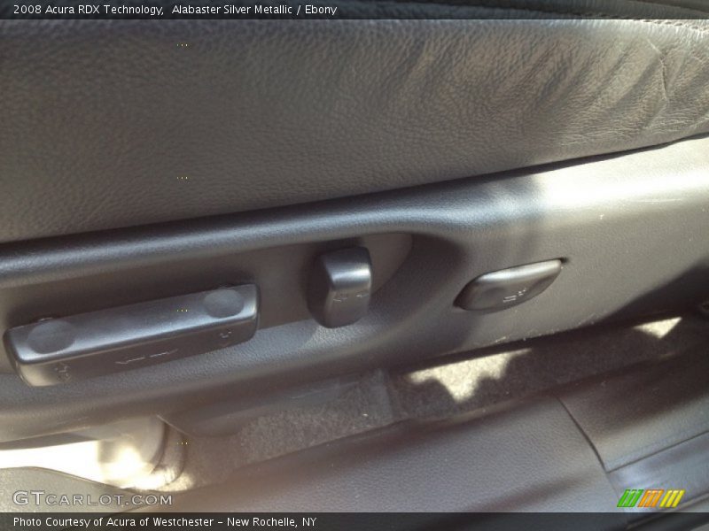 Alabaster Silver Metallic / Ebony 2008 Acura RDX Technology
