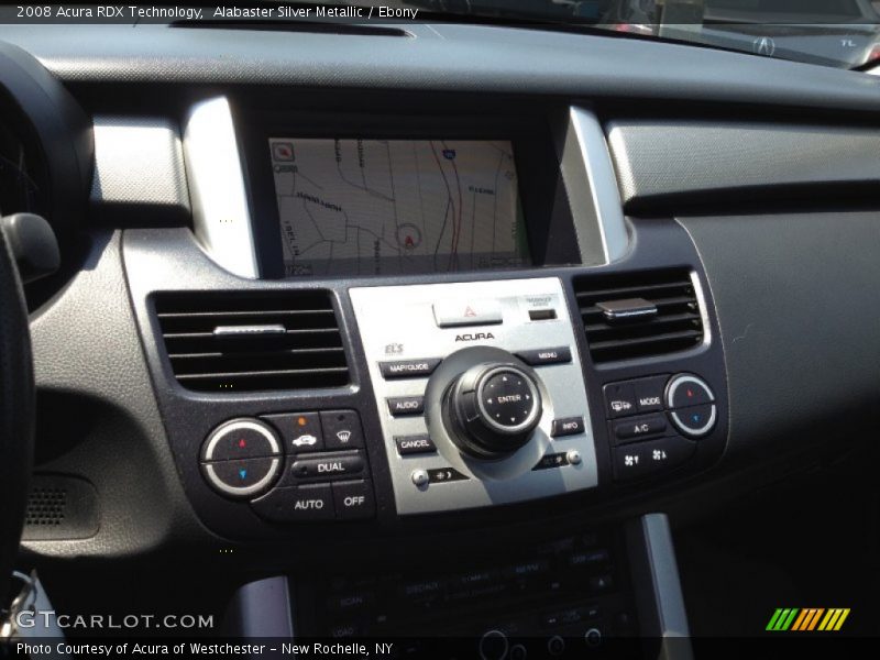 Alabaster Silver Metallic / Ebony 2008 Acura RDX Technology