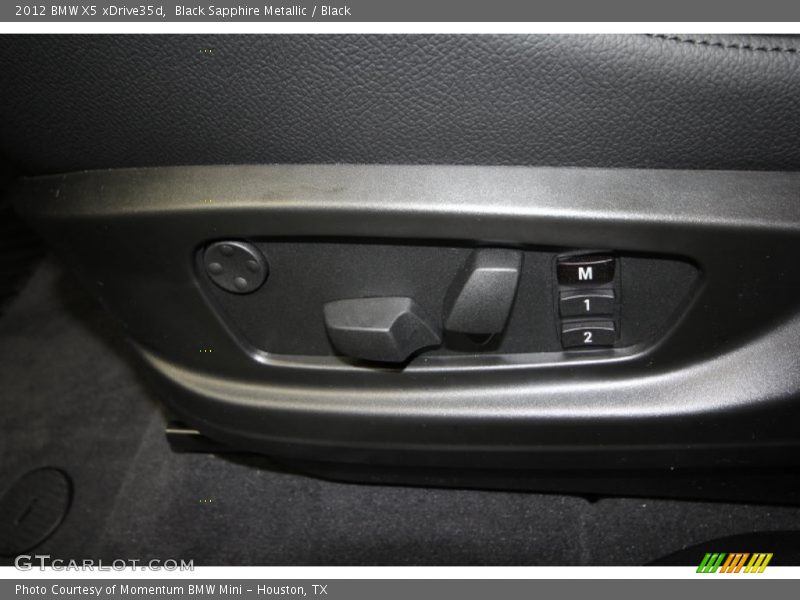 Black Sapphire Metallic / Black 2012 BMW X5 xDrive35d