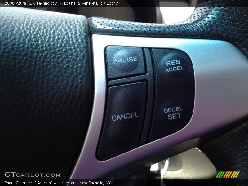 Alabaster Silver Metallic / Ebony 2008 Acura RDX Technology