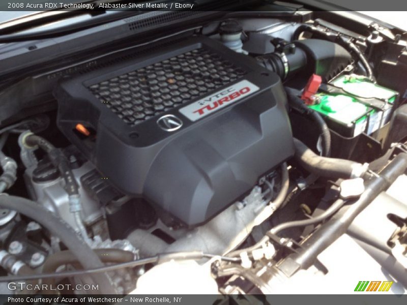 Alabaster Silver Metallic / Ebony 2008 Acura RDX Technology