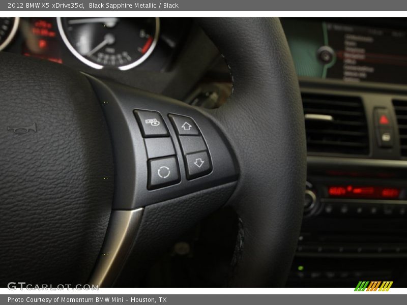 Black Sapphire Metallic / Black 2012 BMW X5 xDrive35d