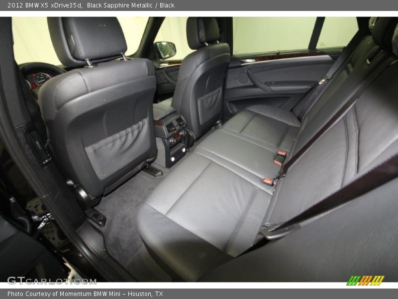 Black Sapphire Metallic / Black 2012 BMW X5 xDrive35d