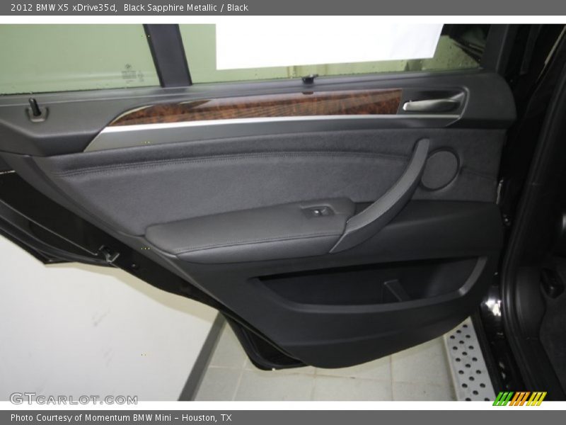 Black Sapphire Metallic / Black 2012 BMW X5 xDrive35d